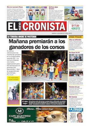 El Nuevo Cronista 08 02 2016