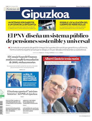 Noticias de Gipuzkoa 20160212