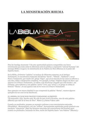 Ministración Rhema