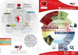 Plaquette SMAI 2016 - STOCKAGE - LOGISTIQUE - ERGONOMIE - ENVIRONNEMENT &  AMENAGEMENT