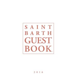 SAINT-BARTH Guestbook 2016