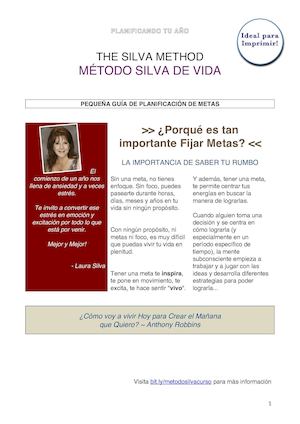 Pequeña Guía De Planificación De Metas Ley De La Atracción Positiva