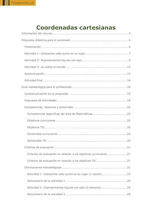 Coordenadas Cartesianas