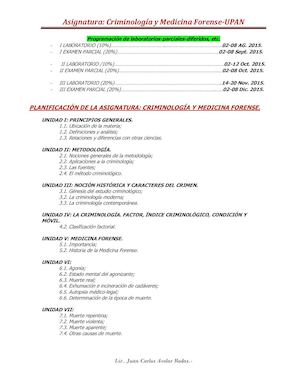 I Separata Crimin Y Med Forense