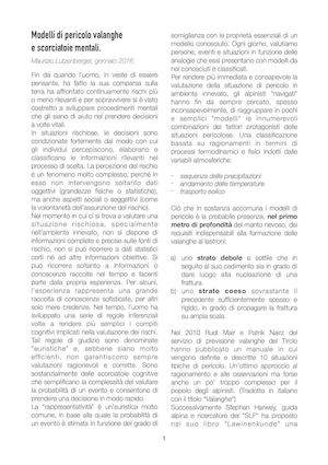 Modelli Di Pericolo 2 0