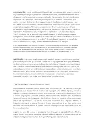 Silva, Rosália Introdução à Linguística