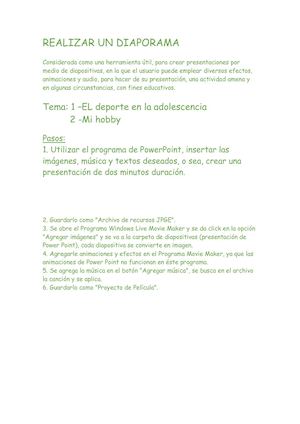 Diaporama 3º Eso