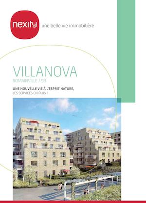 PLAQUETTE ROMAINVILLE VILLANOVA