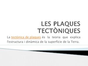 Les Plaques Tectòniques-Alejandro