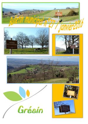 Bulletin Municipal de Grésin 2016