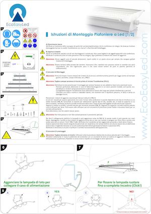 Istruzioni di Montaggio EcoEasyLed.com