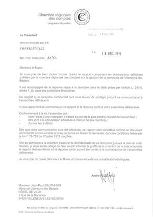 Crc Rapport Observations Définitives