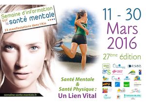 semaine santé mentale/physique Ain 2016