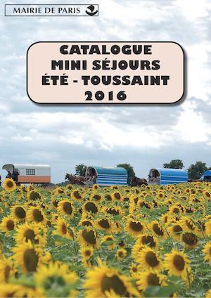Catalogue Mini Sejours 2016