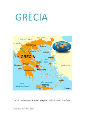 Grècia  treball de Raquel