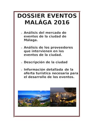 Dossier de Eventos en Málaga