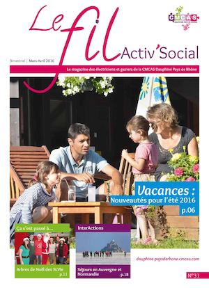 Le Fil N°31 Mars Avril 2016