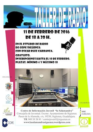 Taller de radio en Cope Sigüenza con Oscar Ruiz Carranza