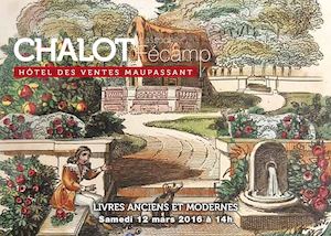 CHALOT & ASSOCIES - FECAMP - MAISON DE VENTES AUX ENCHERES - VENTE LIVRES DU SAMEDI 12 MARS 2016