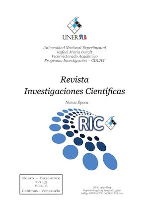 Revista Investigaciones Científicas Vol. 6