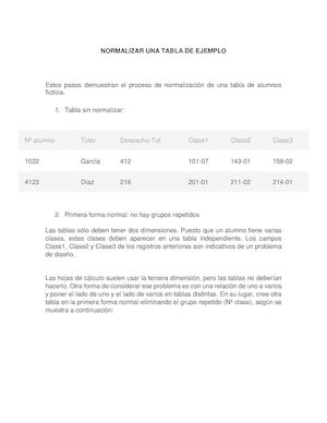 Ejemplo Normalizacion