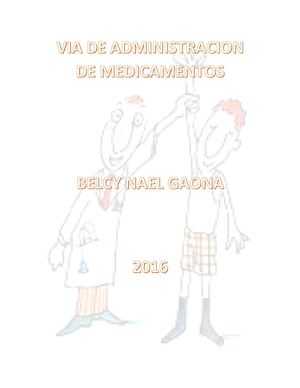 Vías De Administración Del Medicamentos Pdf