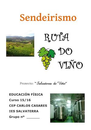 Caderno De Campo. Roterio o Viño