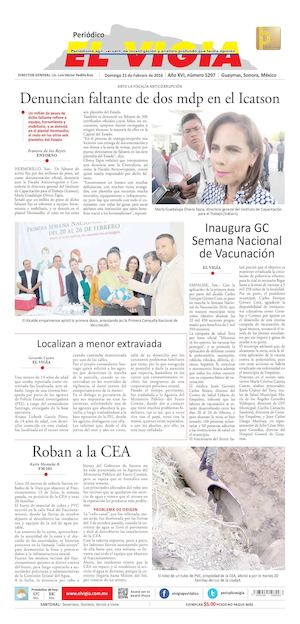 21 de febrero del 2016