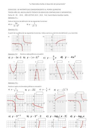 Matematica Tercer Año Del Bachillerato