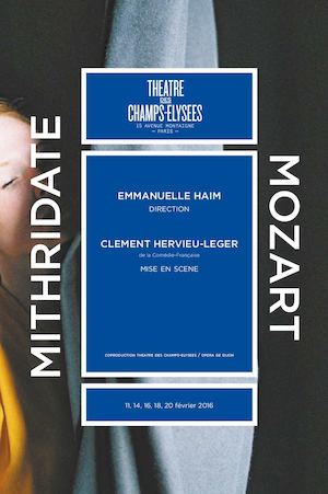 Mithridate, Mozart, 11 au 20/02/16