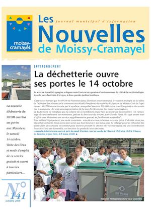 Les Nouvelles Octobre 2006