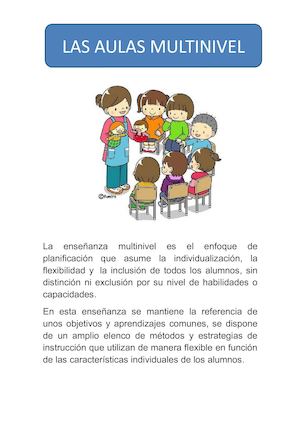 La Enseñanza Multinivel