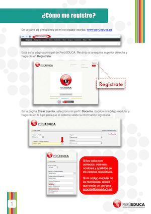 Como Me Registro En Perueduca