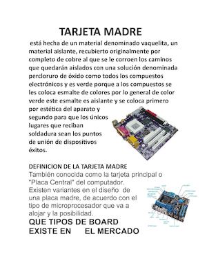 Tarjeta Madre