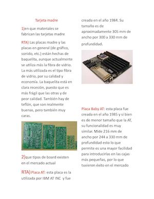 Tarjeta Madre Maria Castaño