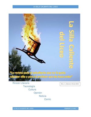 Silla Caliente Del Liceo Nro1 Feb 2016
