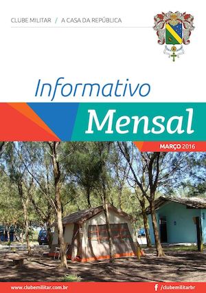 Informativo Março - CLUBE MILITAR