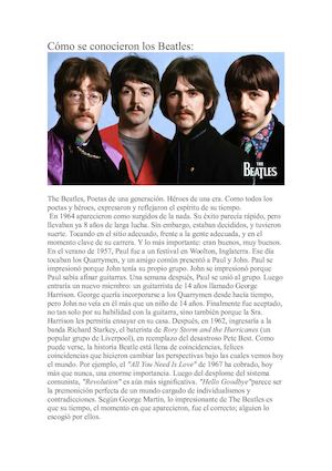Cómo Se Conocieron Los Beatles