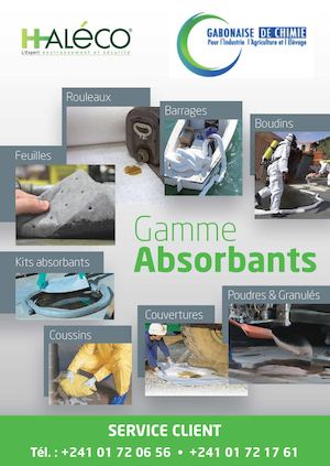 Haleco Catalogue Absorbant Gabonnaise Chimie