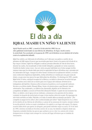 Explotación Infantil