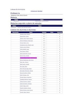 Listaxe A B Segundo Completo