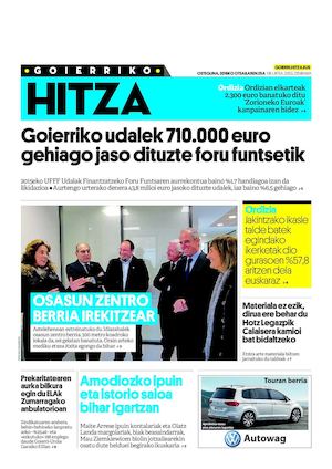 Irutxuloko Hitza 20160225