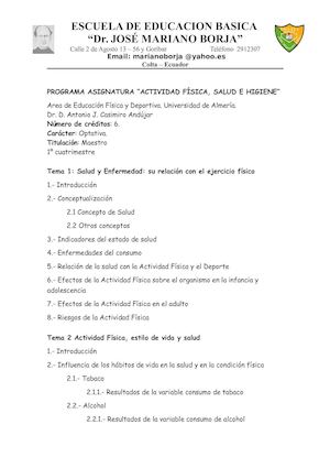 Educación Física