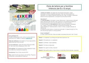 Fulletó Créixer En Família 2016