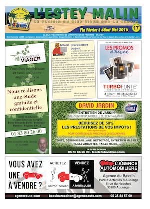 L'Estey Malin N° 17 - mars, avril, mai 2016