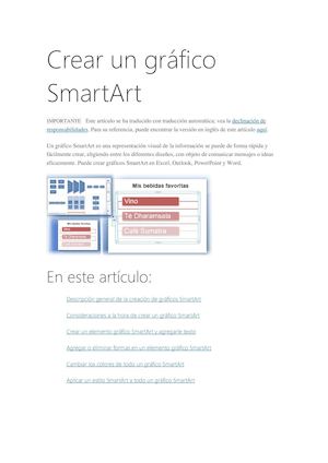 Crear Un Gráfico Smart Art