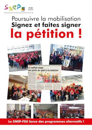 Bulletin SNEP n°928 - 20/02/2016