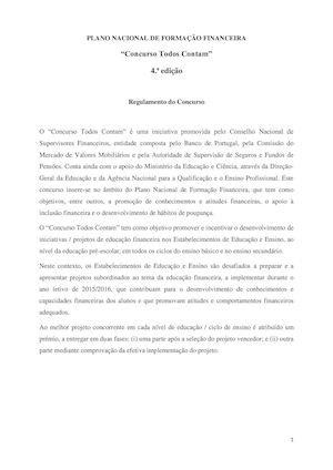 4ctc Regulamento Todos Contam