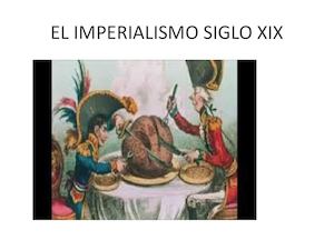 El Imperialismo Siglo Xix