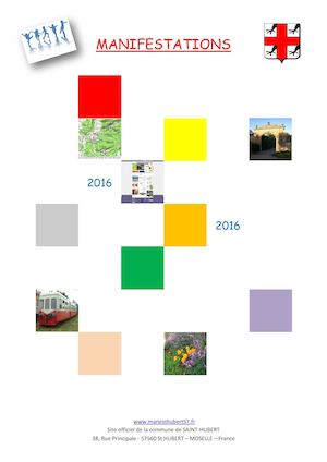 Calendrier des manifestations de Saint Hubert en Moselle